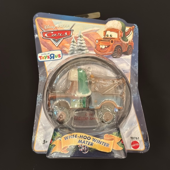 Disney/Pixar decked out Doc Hudson AND whee-hoo Winter Mater toys R Us cars (mlb - Picture 4 of 16